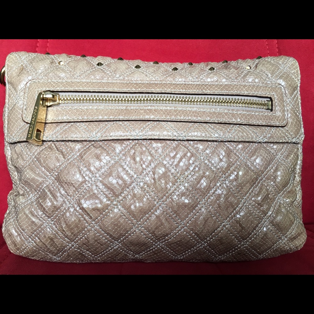 MarcJacobs Python Effect Quilted Stardust Beat Bag - Picture 5 of 8